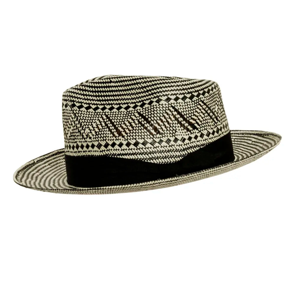 Berlin Straw Hat Angled View