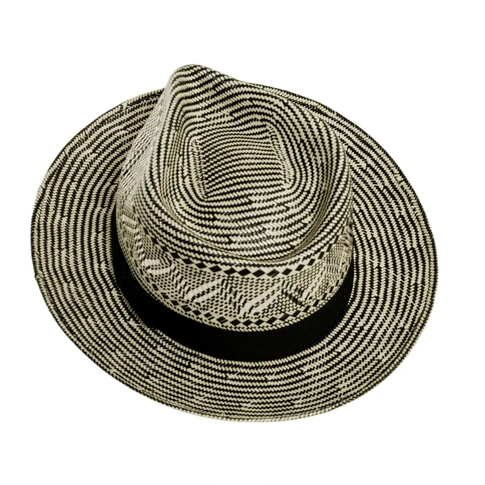 Berlin Straw Hat Top View