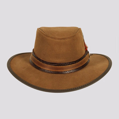 Bogart | Mens Genuine Leather Safari Outback Hat