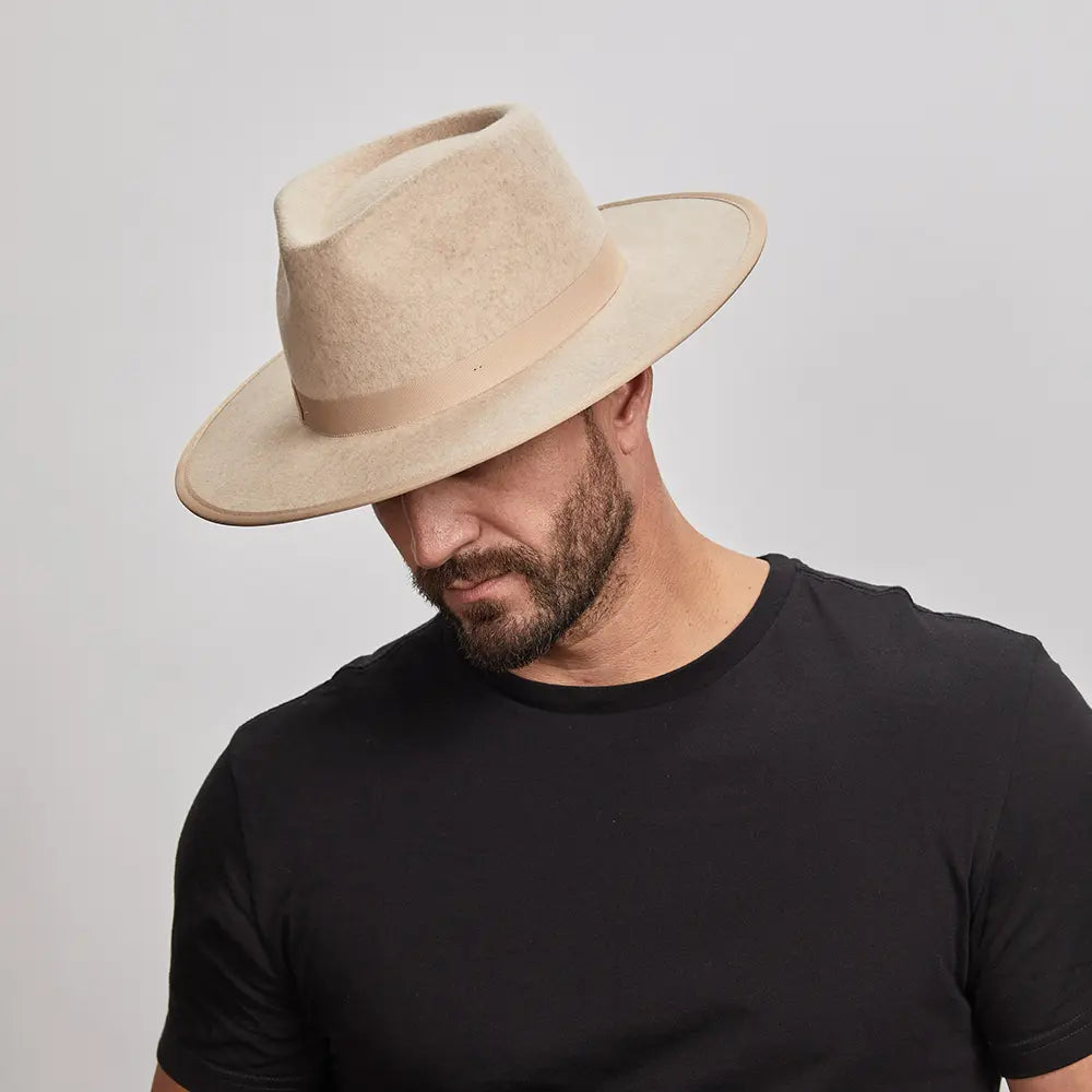 Bondi | Mens Wide Brim Felt Fedora Hat