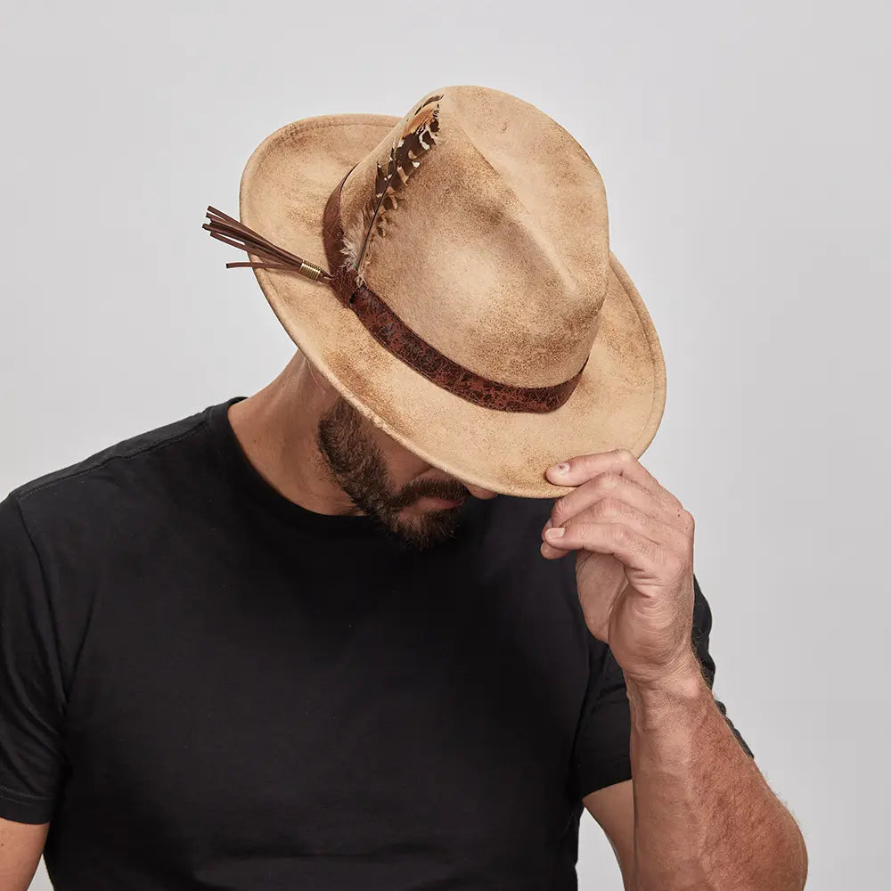 Bootlegger | Mens Felt Fedora Hat