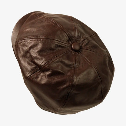 Bourbon St | Mens Leather Cap