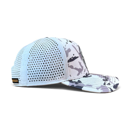 Tracker | White Ball Cap