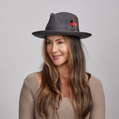 Broadway | Womens Felt Fedora Hat