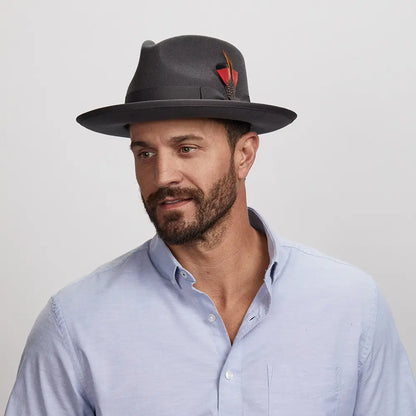 Broadway | Mens Felt Fedora Hat