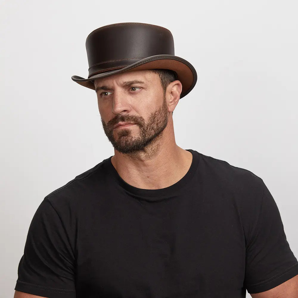 Bromley | Mens Top Hat with Carriage Hat Band