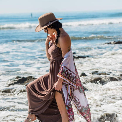 Cabana Walnut Mesh Sun Hat by American Hat Makers