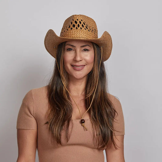 Carly | Womens Straw Cowgirl Hat