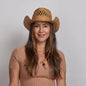 Carly | Womens Straw Cowgirl Hat