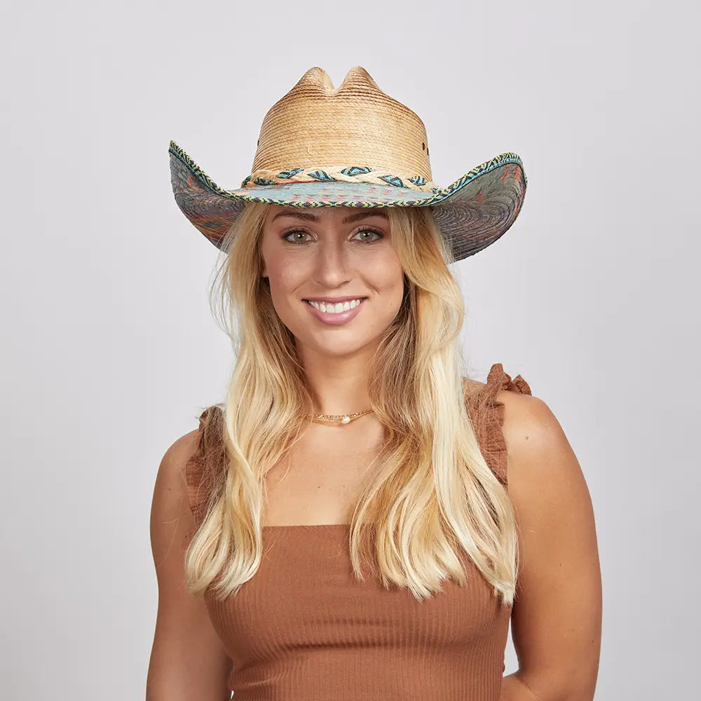 Cassius | Womens Straw Cowgirl Hat