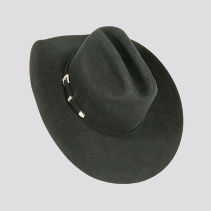 Cattleman Black | Mens Felt Black Cowboy Hat