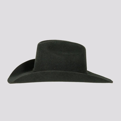 Cattleman Black | Mens Felt Black Cowboy Hat