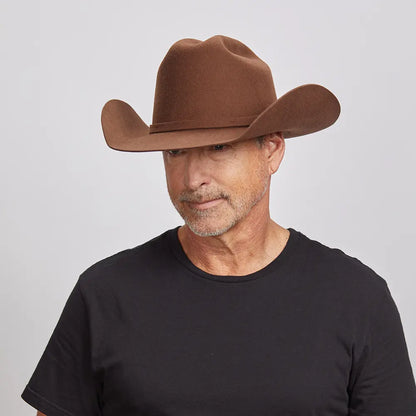 Cattleman | Mens Felt Cowboy Hat with Western Hat Band