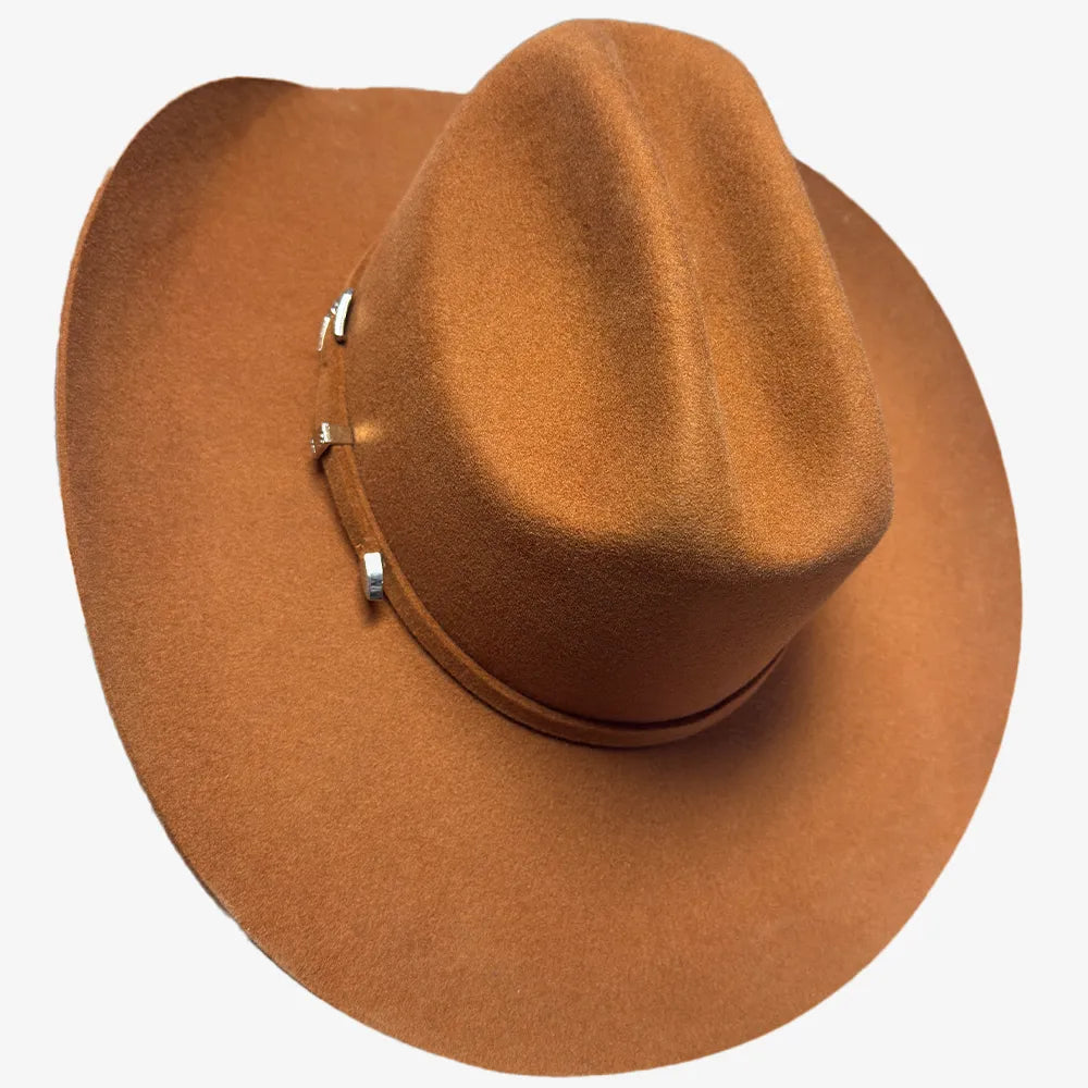 Cattleman | Mens Felt Cowboy Hat with Western Hat Band