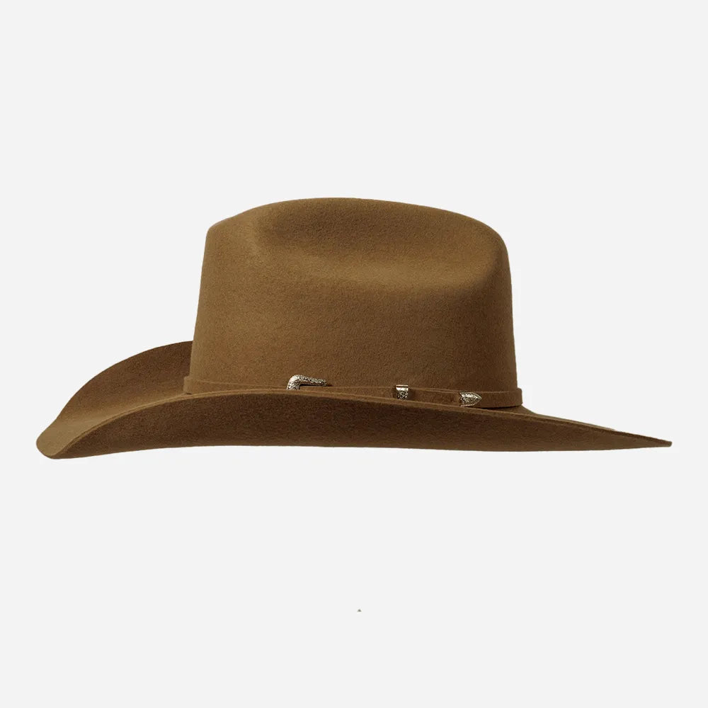 Cattleman | Womens Felt Cowgirl Hat with Western Hat Band