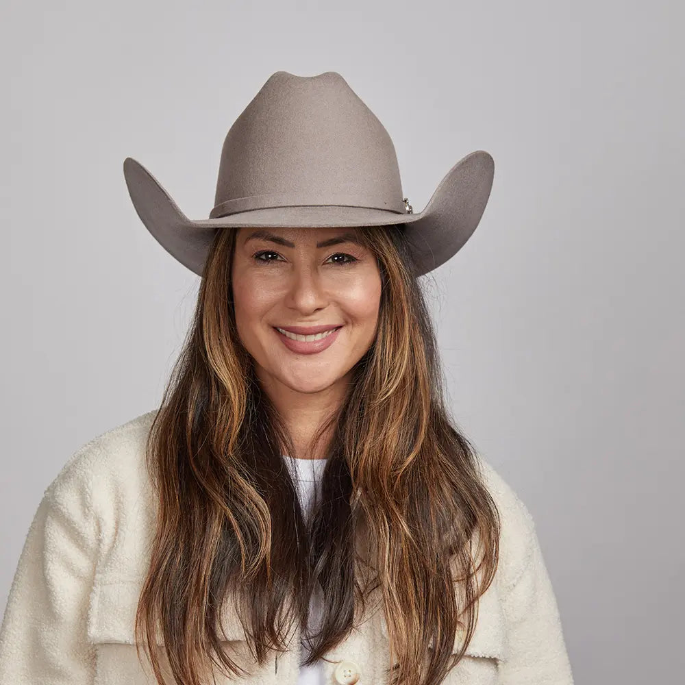 Cattleman | Womens Felt Cowgirl Hat with Western Hat Band