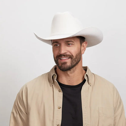 Cattleman White | Mens Felt White Cowboy Hat