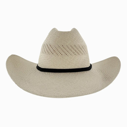 Chase | Womens Cream Toquilla Straw Curled Panama Cowgirl Hat