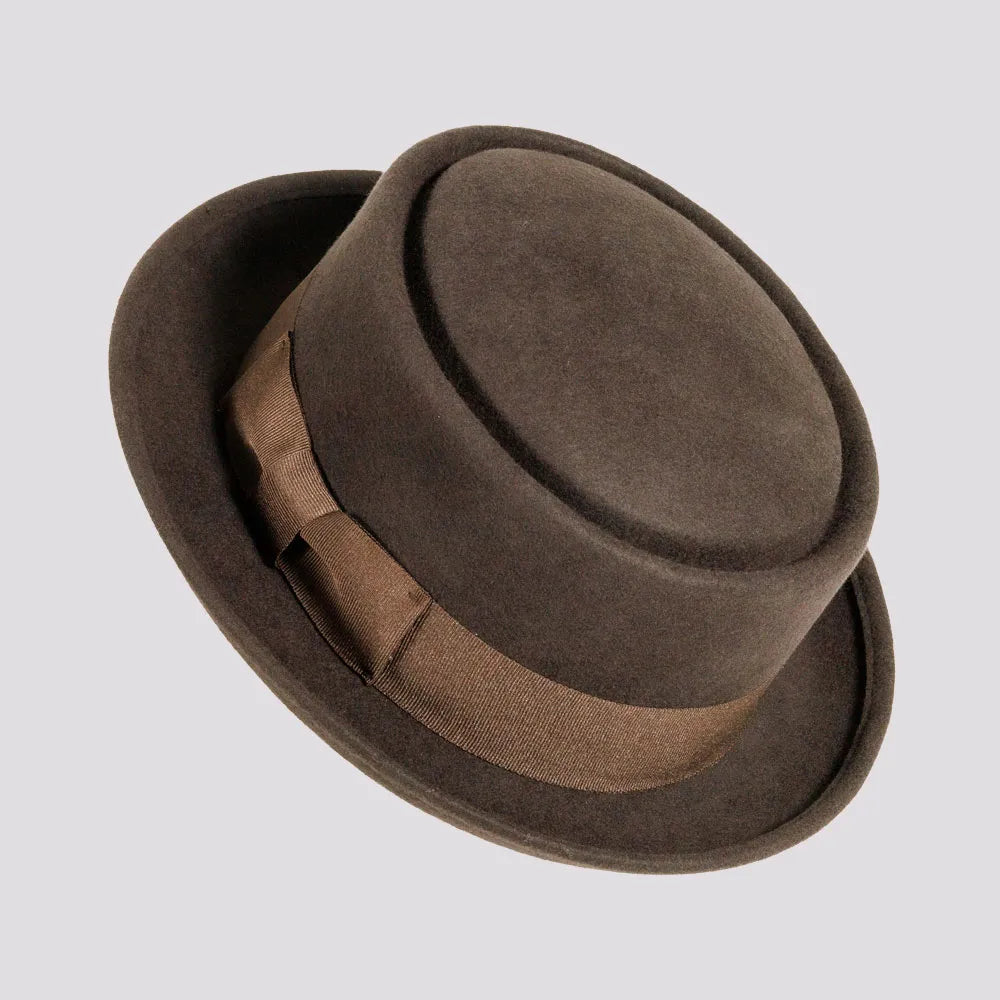 Chi-Town 2.0 | Mens Crushable Wool Felt Pork Pie Hat