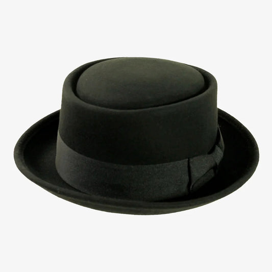 Chi-Town 2.0 | Womens Crushable Wool Felt Pork Pie Hat