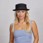 Chi-Town 2.0 | Womens Crushable Wool Felt Pork Pie Hat