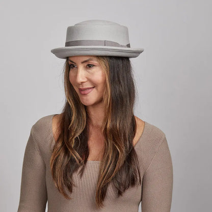 Chi-Town 2.0 | Womens Crushable Wool Felt Pork Pie Hat