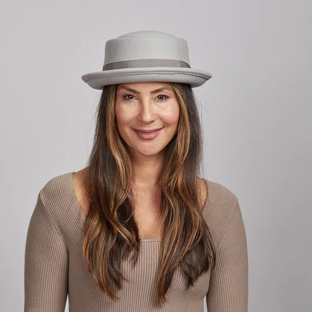 Chi-Town 2.0 | Womens Crushable Wool Felt Pork Pie Hat