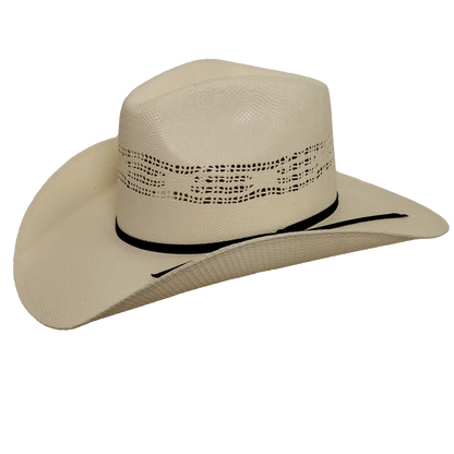 cody cream mens straw cowboy side view