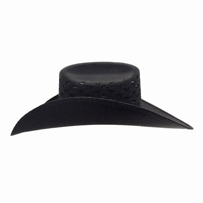 Coyote | Mens Bangora Straw Cattleman Crown Cowboy Hat