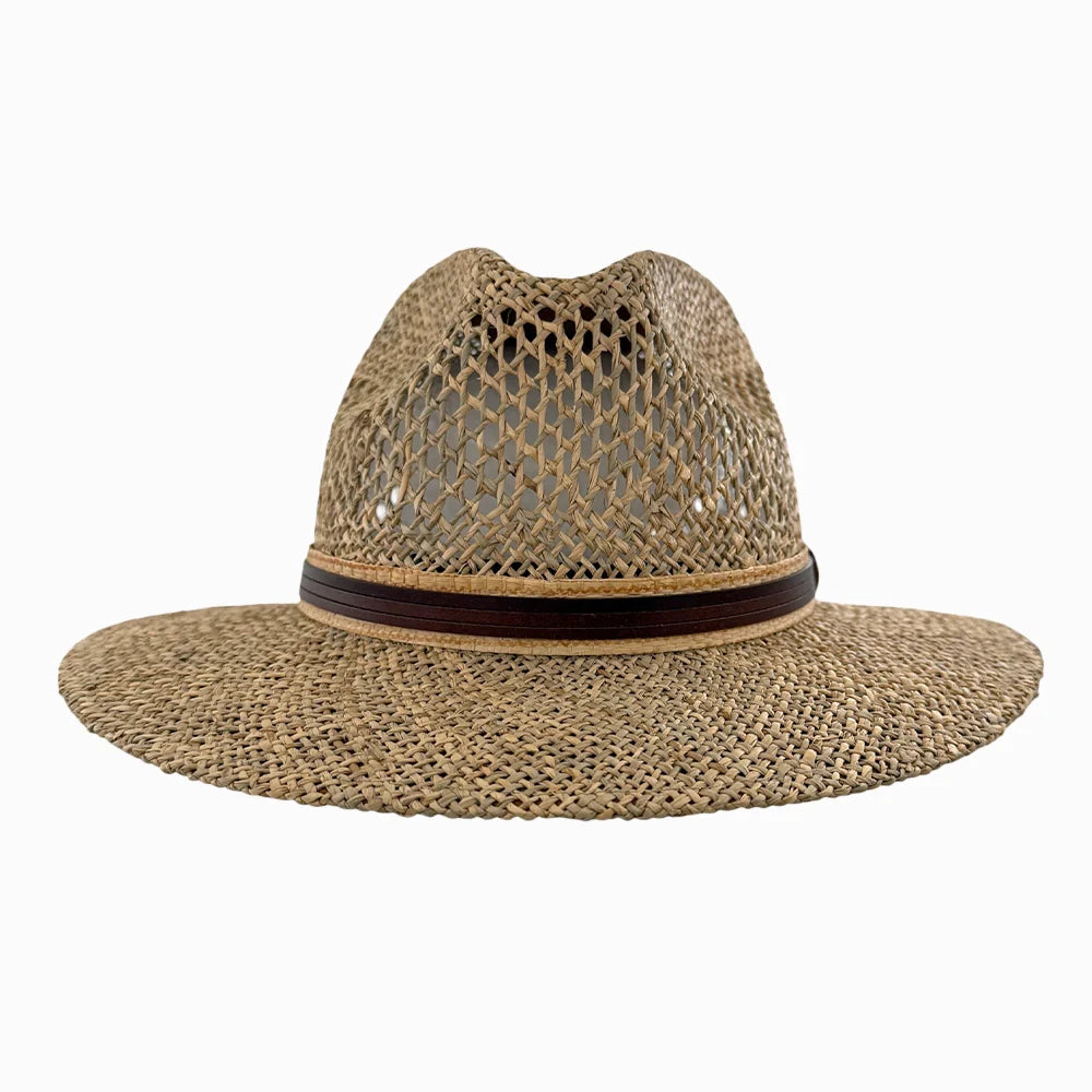 Cubana | Mens Seagrass Straw Sun Hat