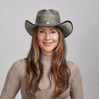 Cyclone | Womens American Leather Cowgirl Hat