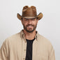 Cyclone | Mens Leather Cowboy Hat