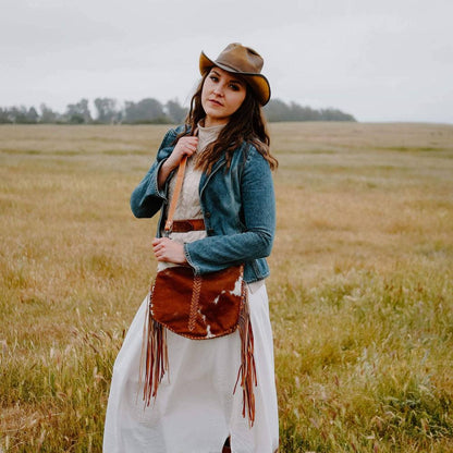 Cyclone Burnt Honey Leather Cowboy Hat by American Hat Makers