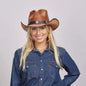 Cyclone | Womens American Leather Cowgirl Hat