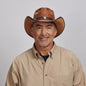 Cyclone | Mens Leather Cowboy Hat