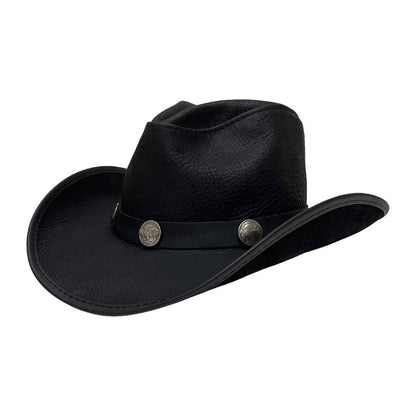 Cyclone Blacktop Leather Cowboy Hat by American Hat Makers