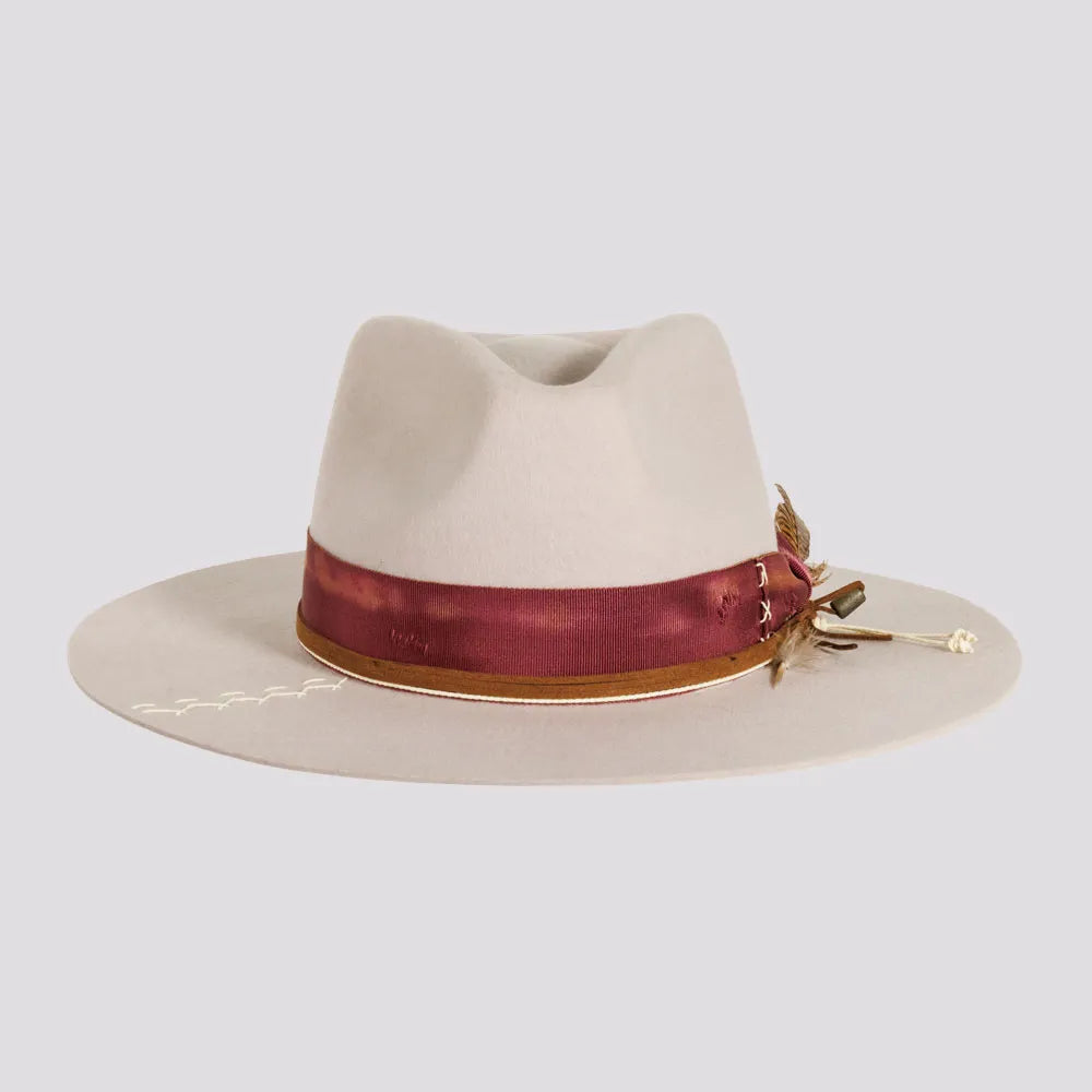 Delilah | Womens Wool Felt Pinch Front Feodra Hat