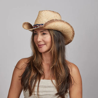 Dusty | Womens Straw Cowgirl Sun Hat