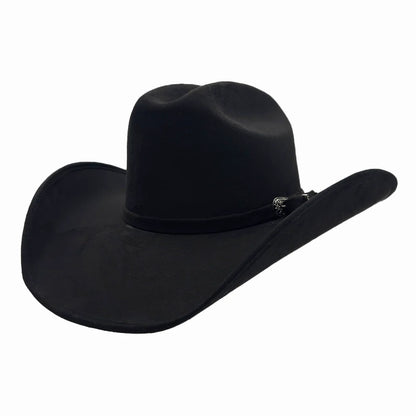 Dutch | Mens Faux Suede Cattleman Crown Cowboy Hat