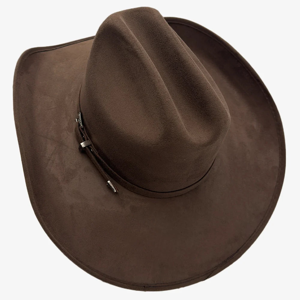 Dutch | Womens Faux Suede Cattleman Crown Cowgirl Hat