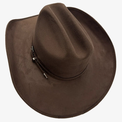 Dutch | Womens Faux Suede Cattleman Crown Cowgirl Hat