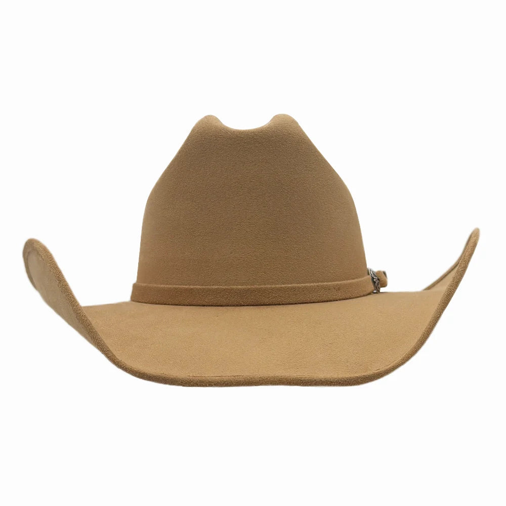 Dutch | Womens Faux Suede Cattleman Crown Cowgirl Hat