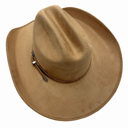 Dutch | Womens Faux Suede Cattleman Crown Cowgirl Hat