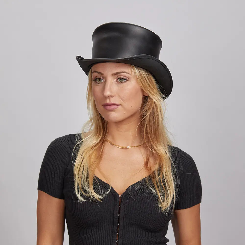 El Dorado | Womens Leather Top Hat