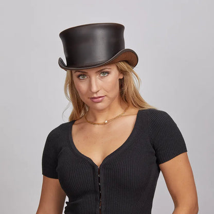 El Dorado | Womens Leather Top Hat