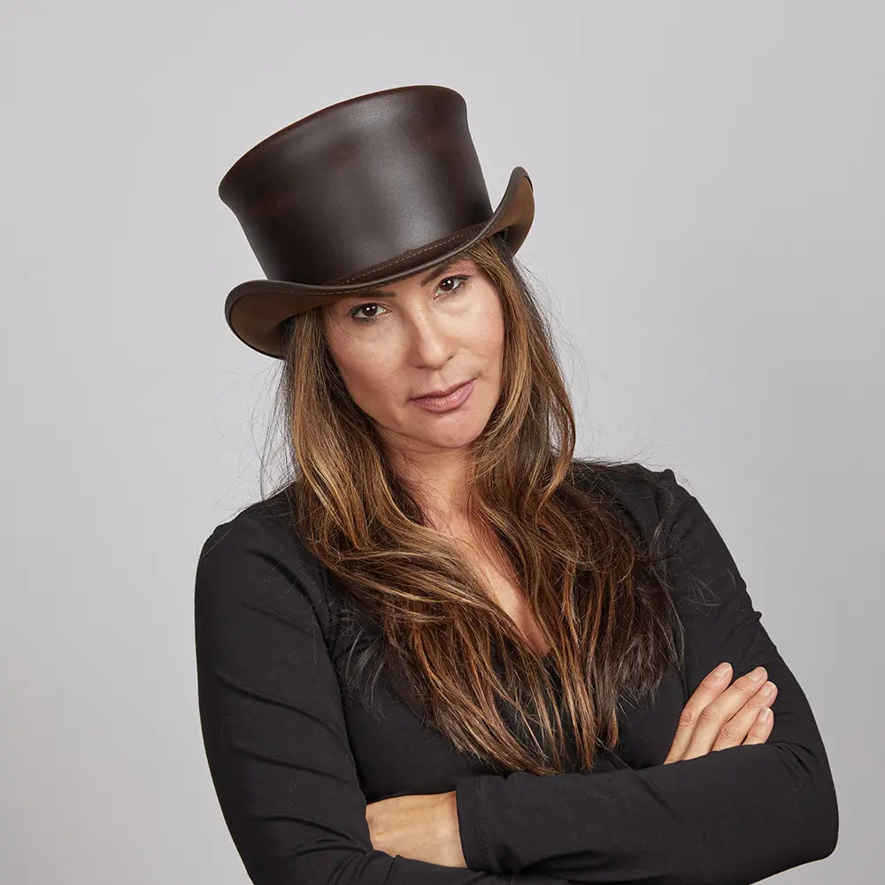 El Dorado | Womens Leather Top Hat