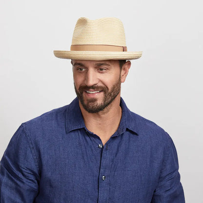 Emilio | Mens Fedora Straw Hat