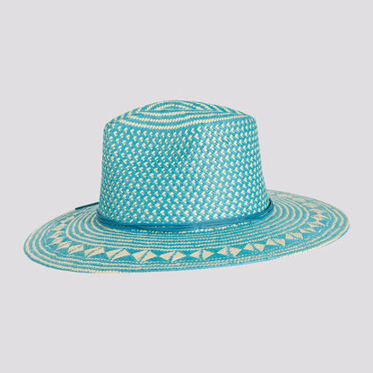 Eppie | Womens Two Tone Toyo Straw Sun Hat