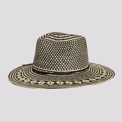 Eppie | Womens Two Tone Toyo Straw Sun Hat