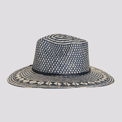 Eppie | Womens Two Tone Toyo Straw Sun Hat